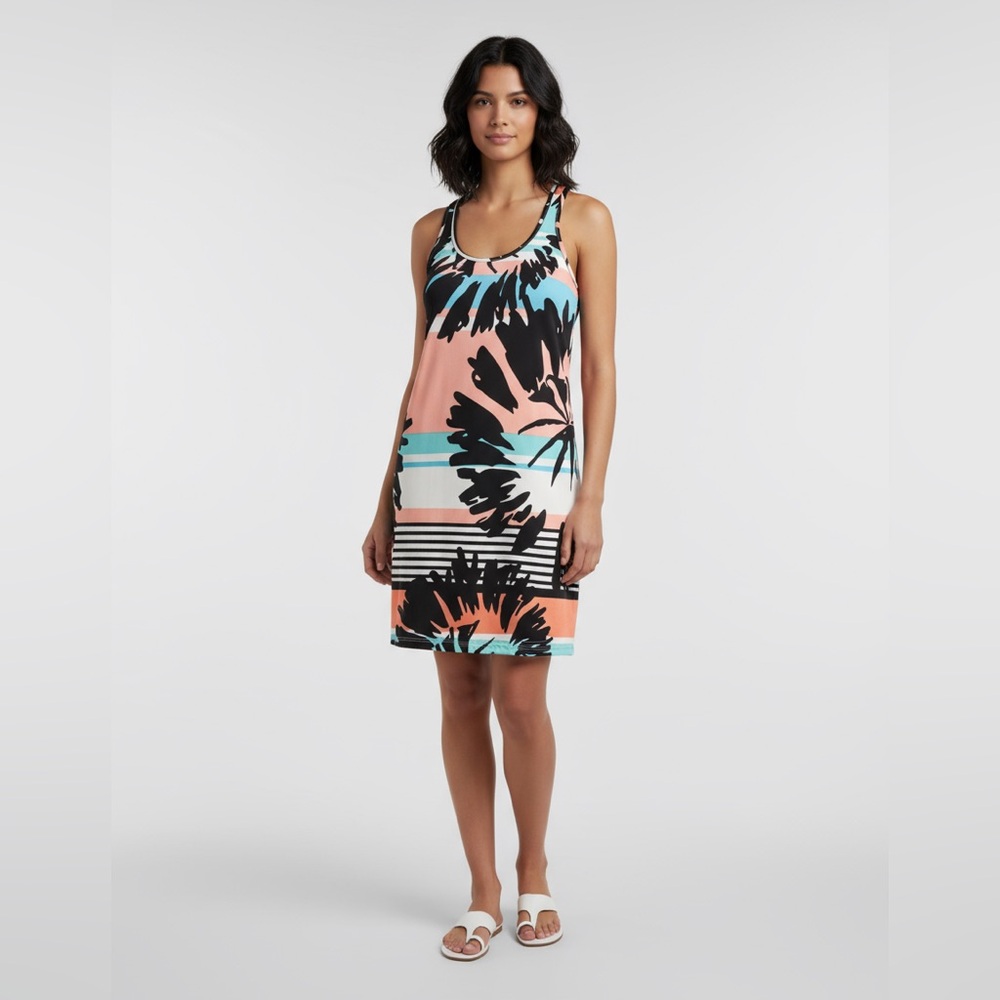 Tori Richard Honolulu Sheath
Dress sleeveless Women'sTropical
Sundress size S
